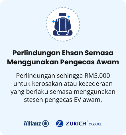 Perlindungan Ehsan Semasa Menggunakan Pengecas Awam